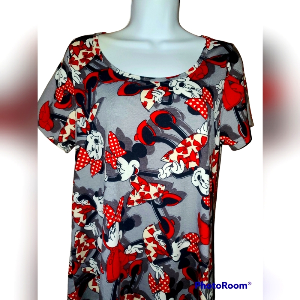 LuLaRoe Minnie Mouse Shirt/ Size M/ Excellent Condition/ Valentines Day